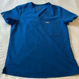 Figs Catarina top - Royal blue  size Small
